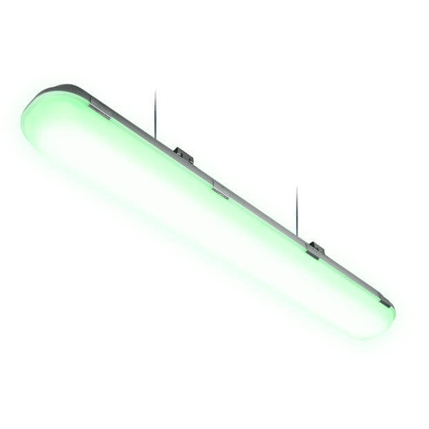 Светильник светодиодный линейный подвесной пылевлагозащищенный «Ангилья» ULT-V16-60W/DW/HM IP65 SILVER