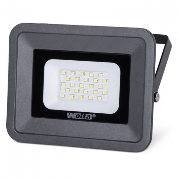 Светодиодный прожектор 1700Lm WFL-20W/06, 5500K, 20W SMD, IP 65, цвет серый, слим